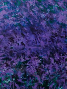 Lebendige violette Striche von Ron Halfant