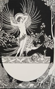 Illustration aus Rubáiyát von Omar Khayyam, 1920 von Ronald Balfour