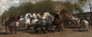 Le marché aux chevaux von Rosa Bonheur