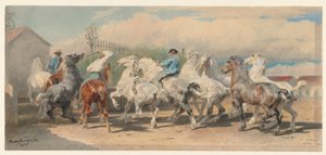Rückkehr vom Pferdemarkt von Rosa Bonheur