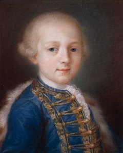 Porträt eines jungen Jungen, von Rosalba Carriera (1673-1757)