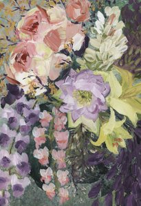 Bunte Gartenblüten von Rosana Laiz Blursbyai