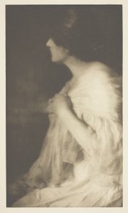 Miss M. aus Washington, Nr. 17 aus dem Portfolio "Amerikanische Bildfotografie, Serie II" (1901); Ausgabe 34/150 von Rose Clark
