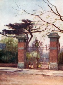 Eingang zum Garten der Apotheker