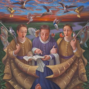 Der Weg nach Emmaus, 2009 von Rosemarie Adcock