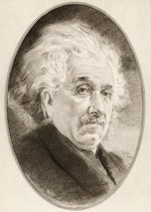 Albert Einstein, aus Living Biographies of Great Scientists von Ross Gordon