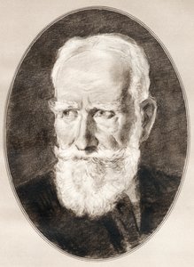 George Bernard Shaw, aus Living Biographies of Famous Men von Ross Gordon