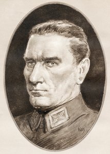 Mustafa Kemal Atatürk, aus Living Biographies of Famous Men von Ross Gordon