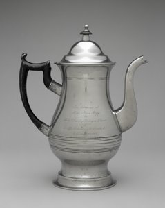 Kaffeekanne oder Teekanne, ca. 1830-1870