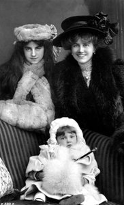 Ellaline Terriss 1872-1971, englische Schauspielerin und Sängerin, 1908 von Rotary Photo