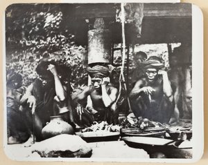 Ifugao-Priester während einer religiösen Zeremonie, 1910 von Roy Barton