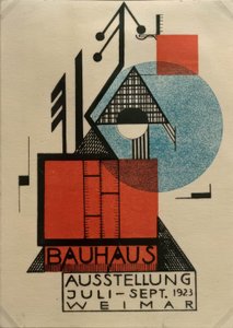 Bauhaus Ausstellung Juli-Sept.