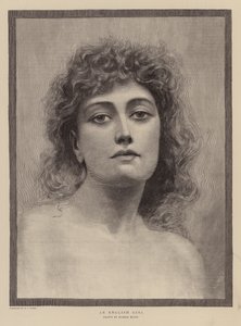 Englisches Mädchen von Rudolf Blind