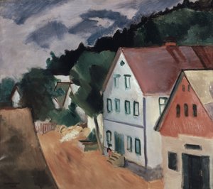 Straße in einem Dorf