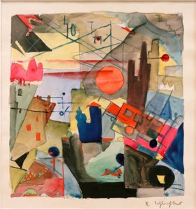 Dadaistisches Experiment von Rudolf Schlichter