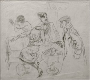 Das Attentat im Salon