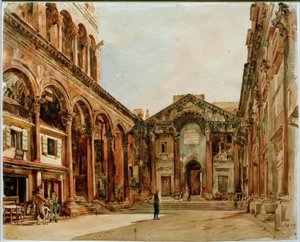 Diokletianpalast von Rudolf von Alt