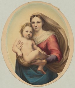 Kopie nach Raphaels Sixtinischer Madonna