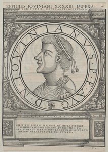 Römischer Kaiser Flavius Jovianus (Druck)