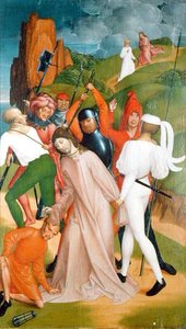 Die Verhaftung Christi, aus der Passionsserie von Rueland the Younger Frueauf