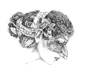Venezianischer Karneval, Colombina, 2012