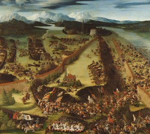 Die Schlacht von Pavia, 1529
