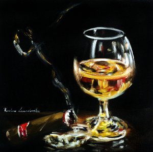 Ein Toast eines Gentlemans von Ruslana Levandovska