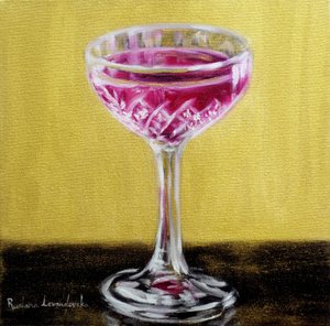 Ein Toast einer Dame, 2025 von Ruslana Levandovska