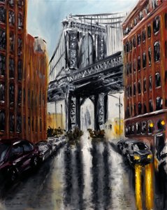 Manhattan Bridge DUMBO New York, 2021