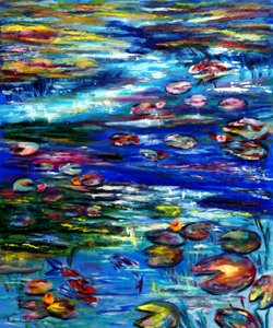 Monets Teich II, 2024