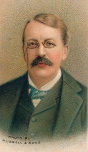 Sir Charles Villiers Stanford, 1852–1924, irischer Komponist, Musiklehrer und Dirigent, 1911 von Russell and Sons