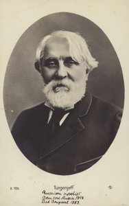 Iwan Turgenew (1818-1883), russischer Schriftsteller, Erzähler und Dramatiker von Russian Photographer