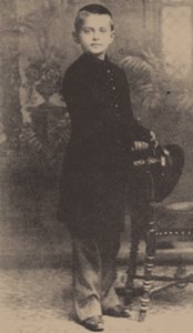 Leo Trotzki im Alter von 9 Jahren, 1888