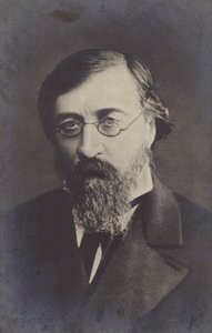 Nikolay Chernyshevsky (1828-1889), russischer Philosoph, Sozialist und revolutionärer Demokrat, Ende des 19. Jahrhunderts von Russian Photographer