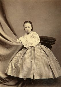 Porträt von Sophia Perovskaya (Sepia-Foto)
