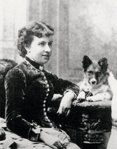 Sofia Kowalewskaja - Sofia Wassiljewna Kowalewskaja (1850-1891), um 1880 von Russian Photographer
