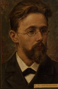 Alexander Gretchaninow, russischer Romantischer Komponist (1864-1956)