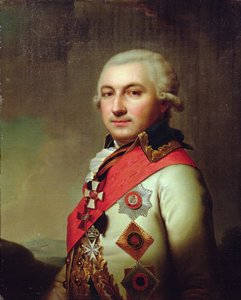 Porträt von Admiral Jose (Osip) de Ribas, nach 1796