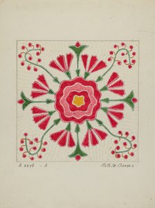 Applikationsquilt von Ruth M Barnes