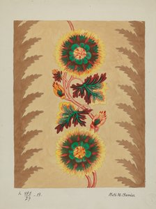 Quilt-Abschnitt, ca. 1936