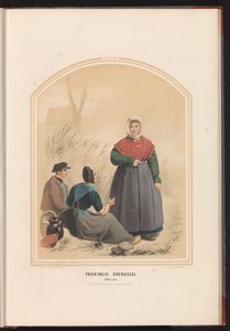 Tracht von Oldenzaal in Overijssel, 1857
