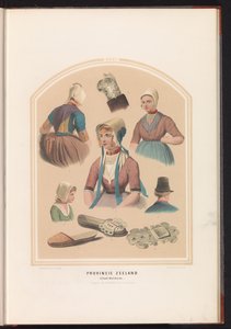 Tracht von der Insel Walcheren in Zeeland, 1857