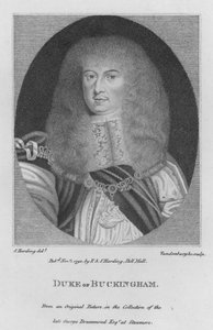 Herzog von Buckingham (Gravur) von S. (after) Harding