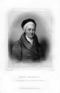 Henry Mackenzie, schottischer Romanautor und vielseitiger Schriftsteller, 1870 von S. Freeman