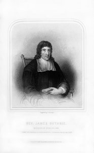 Reverend James Guthrie, Pfarrer von Stirling, 1661, 1870 von S. Freeman