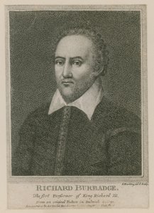 Richard Burbadge, der erste Darsteller von König Richard III von S. Harding