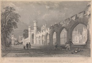 Der Palast des Bischofs von Durham, in Bishop Auckland; Seite 96 (Band Eins) von S. Lacey