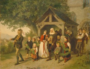 Die goldene Hochzeit, 1857 von Salentin