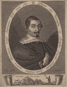 Porträt von Jacob Judah Leon 1602-1675