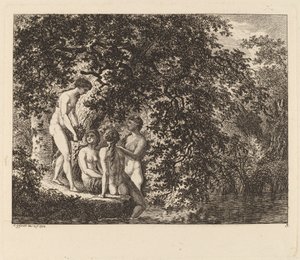 Mädchen mit einem Korb voller Früchte, 1770